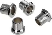 COOPHYA 2l 2r Bass Guitar Tuner Pegs Machine Heads Silver Replacement Tuning Keys