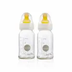 【丹麥HEVEA】無毒硼矽玻璃奶瓶120ML（二入）(德國製原裝進口)