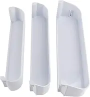 29325760166 Replacement Refrigerator Door Shelf Kit Fit for Dometic Refrigerator Freezer/Upper/Bottom Plastic Door Shelf