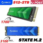 ORICO SSD PCIe NVMe M.2 Internal Solid State Drives 1TB 2TB Laptops Desktops PC