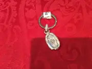 Brighton Key Chain/FOB Tree of Life E16300 Silver with Crystals