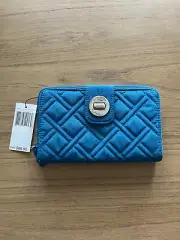 Vera Bradley Turnlock Wallet Bahama Bay