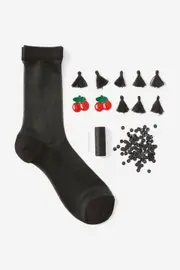 [Typo] Typo - DIY Socks Kit - Fruit & gems's/m SOLID FRUIT & GEMS S/M
