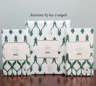 NEW Pottery Barn SKYE F/Q Duvet + 2 Shams EMERALD GREEN geometric graphic modern