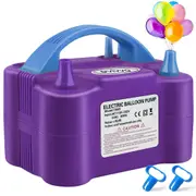 Vivva Electric Balloon Pump Portable Electric Inflator Air Pump AU Plug with 2 Tying Tools