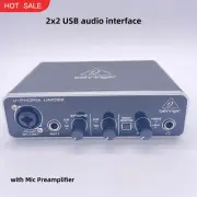 U-PHORIA UMC22 2x2 USB Audio Interface External Sound Card with Mic Preamp