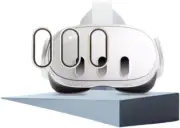 Camera Lens Protector Compatible with Oculus Meta Quest 3 Accessories, Camera Sc