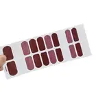 22pcs Nail Decals Easy to Stick Diy 3d Fashion Colorful Nail Decals Mini