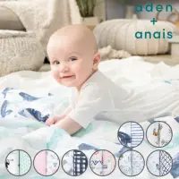 在飛比找momo購物網優惠-【aden+anais】經典多功能包巾2入(8款)