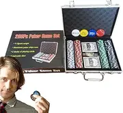 Poker Chips Set | Safe Poker Chips Poker Sets,Counting Counters Lightweight Poker Chips Set for Home Games Nights Texas