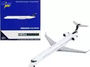 Bombardier CRJ900 Commercial Aircraft Mesa Airlines White with Black Tail 1/400
