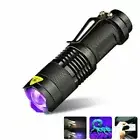 UV Ultra Violet LED Flashlight Blacklight 395/365nM Inspection Lamp Torch Mini