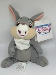 Thumper Beanbag Plush Bambi 8” With Tags Retired Disney Store 1990's