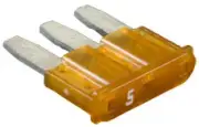 Auveco 21749, Ford Micro-Fuse 5 Amp Tan Color, Pack Size: 2