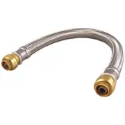 SharkBite U3008FLEX18LFA Flexible Water Hose 1/2 inch x 1/2 inch Push-to-Connect