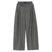 [Alexander Wang] Pre-Styled Pleated Trouser With Boxer Waistband