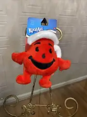 GMASON NEW Dog Toy Kool-Aid Man Pitcher Plush Squeak Crinkle Red 8”