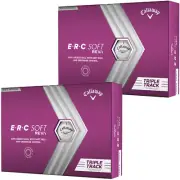 Callaway ERC Soft Triple Track REVA Golf Balls - 2 Dozen