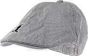 [WOFASHPURET] Striated Beret Hat for Boys and Girls Bunny Beret Rabbit Pattern Comfortable Stylish Great Grey