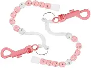 LOORGVEL 1 Pair of Golf Counter: Handheld Golf Stroke Counter Beads Score Tracker Bracelet - Golfers Accessory for Golfing Courses and Seasons