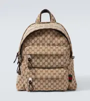 [Gucci] Gucci Medium GG canvas backpack