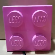 Square Pink Lego Storage Box (5x5x3.5) - Free Shipping