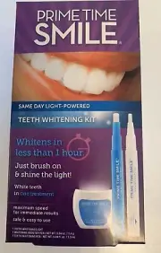 PRIME TIME SMILE TEETH WHITENING LIGHT KIT Sealed