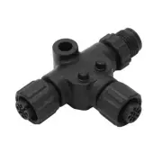 For NMEA 2000 Drop Backbone Cable with T‑Connector 5 Pin M12 0.5m for Net