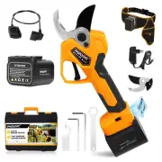 Electric Pruning Shears 45Mm Brushless Motor with LED Screen with 4Ah+4Ah Batter