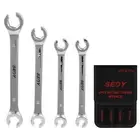 Flare Nut Wrench Set Offset End Spanner Metric Repair Remove Nuts Fuel Tube Hose