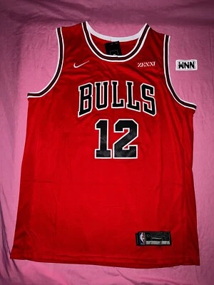 Chicago BULLS NBA #12 Dosunmu RED Nike Jersey 52 XL QLD Seller