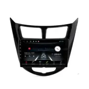 Android 12 9" Car Stereo Radio for Hyundai Solaris 1 2010-2016 GPS USB BT SWC
