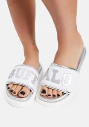 [Buffalo] Silver Randie Slides