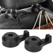 4X Storage Groceries Plastic Car Back Seat Bag Handbag Hooks Headrest Hanger AU