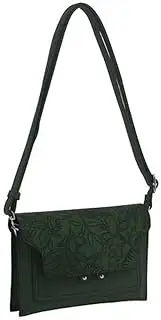 [Liz Soto] Kate Small Clutch Purses for Women - Vegan Leather Cross Body Shoulder Bag or Handbag with Adjustable Straps