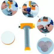 Anvil with Shock Absorbing Rubber Base for Crafting Practical Jewelry Hammer