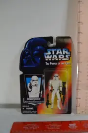 Kenner 1997 Star Wars Power Of The Force Storm Trooper w Blaster Figure T55
