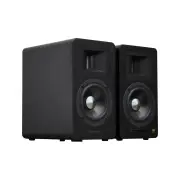 Airpulse A100 Wireless Active Bookshelf Speakers - Matte Black