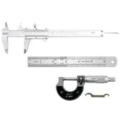 Vernier Caliper Metal with Micrometer and Ruler for Precision Measurements Ou...