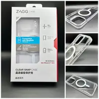 在飛比找蝦皮購物優惠-Zagg iphone 13 透明防震無線充電盒