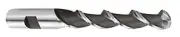 7/16" End Mill, Ball End, High Helix, HSS, 2-Flute, 1/2" Shank, by MDX