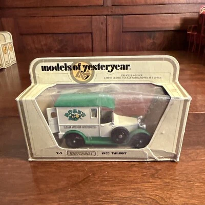 VTG Matchbox Lesney 1978 Models of Yesteryear Y5 1927 TALBOT ROSES LIME JUICE