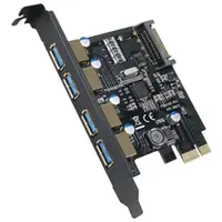 在飛比找松果購物優惠-伽利略 PTU304B 4埠USB3.0擴充卡PCI-E (