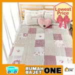 MHO ONE KING 3IN1 SET HANDPICK FULL COTTON PATCHWORK CADAR S