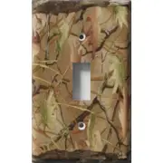 SnazzySwitch Autumn Leaves Decorative Light Switch Plate Cover