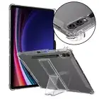 Transparent Tablet Case+Hidden Stand For Samsung Tab S9 Ultra S9+ S8 A7Lite NEW