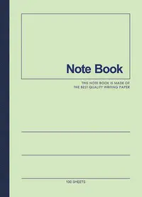 在飛比找樂天市場購物網優惠-美加美 25K 標準平裝 筆記本 綠皮 100頁/本 10本