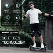SX-3000 Series III Hoverboard: 15 km/h, 15 km Range, Dual 250W Motors, LED Li...