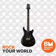 PRS SE Custom 24 Semi Hollow Piezo Electric Guitar Charcoal Burst