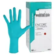 *50-Pairs* Ansell Encore Latex Underglove PF Hydrasoft Size-7.5 Gloves 2018475